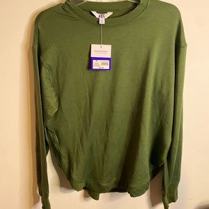 Woman’s Sz M JoyLab Green Swearshirt